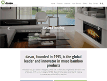 Tablet Screenshot of dassogroup.com